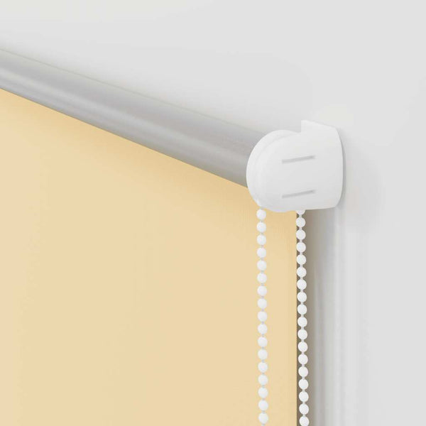 vidaXL Blackout Roller Blind 84.4 x 175 cm, Fabric width 80 cm, Beige