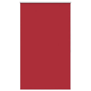 vidaXL Blackout Roller Blind 84.4 x 175 cm, Fabric Width 80 cm, Red