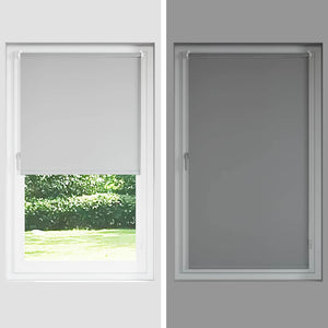 vidaXL Blackout Roller Blind 84.4 x 175 cm, Fabric Width 80 cm, Red