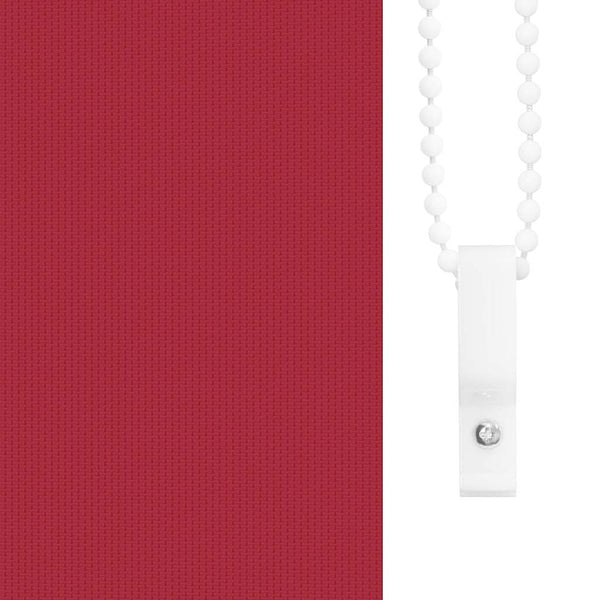 vidaXL Blackout Roller Blind 84.4 x 175 cm, Fabric Width 80 cm, Red