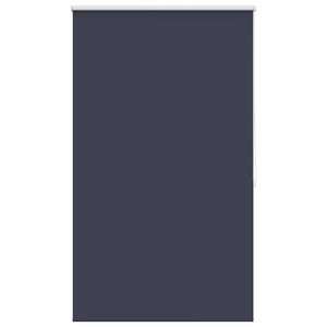 vidaXL Blackout Roller Blind 84.4 x 175 cm, Fabric Width 80 cm, Navy Blue