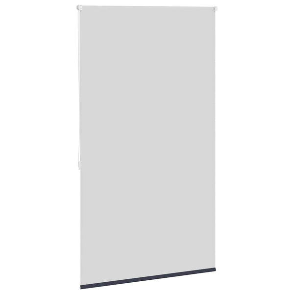 vidaXL Blackout Roller Blind 84.4 x 175 cm, Fabric Width 80 cm, Navy Blue