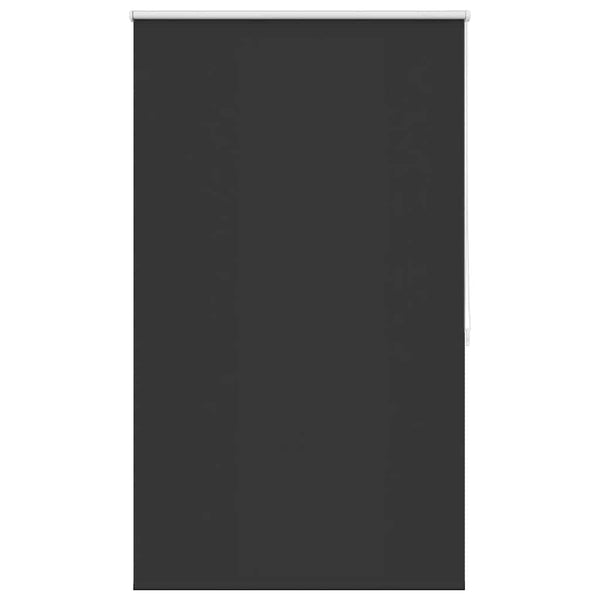 vidaXL Blackout Blind 84.4 x 175 cm, fabric width 80 cm, black