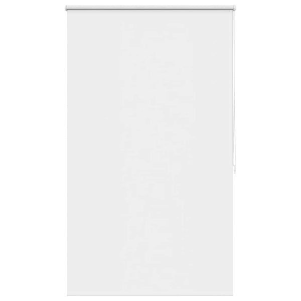 vidaXL Blackout Roller Blind 104.4 x 175 cm, Fabric Width 100 cm, White