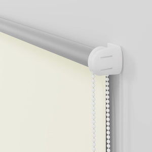 vidaXL Blackout Blind 104.4 x 175 cm, Fabric Width 100 cm, Off-White