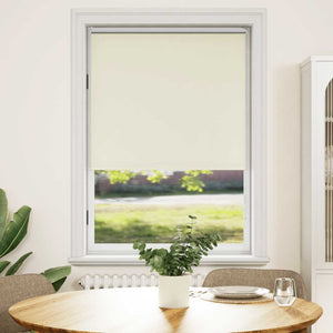 vidaXL Blackout Blind 104.4 x 175 cm, Fabric Width 100 cm, Off-White