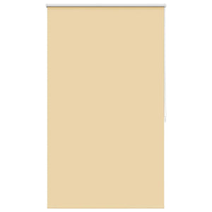 vidaXL Blackout Roller Blind 104.4 x 175 cm, Fabric Width 100 cm, Beige