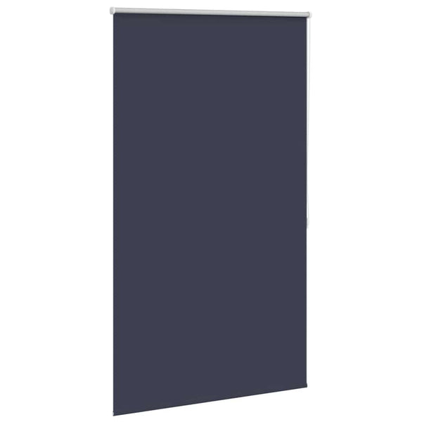 vidaXL Blackout Blind 104.4 x 175 cm, Fabric Width 100 cm, Navy Blue