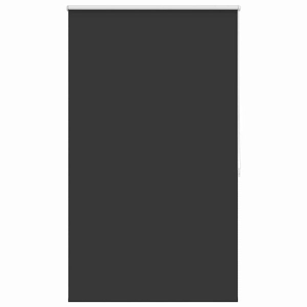 vidaXL Blackout Blind 104.4 x 175 cm, Fabric Width 100 cm, Black