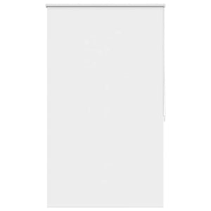 vidaXL Blackout Roller Blind 124.4 x 175 cm, Fabric Width 120 cm, White