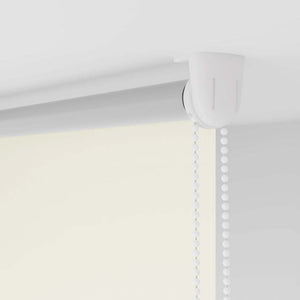 vidaXL Blackout Blind 124.4 x 175 cm, Fabric Width 120 cm, Off-White