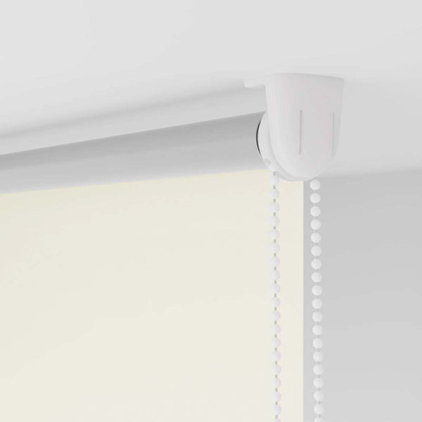 vidaXL Blackout Blind 124.4 x 175 cm, Fabric Width 120 cm, Off-White