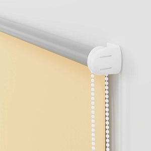 vidaXL Blackout Roller Blind 124.4 x 175 cm, Fabric Width 120 cm, Beige