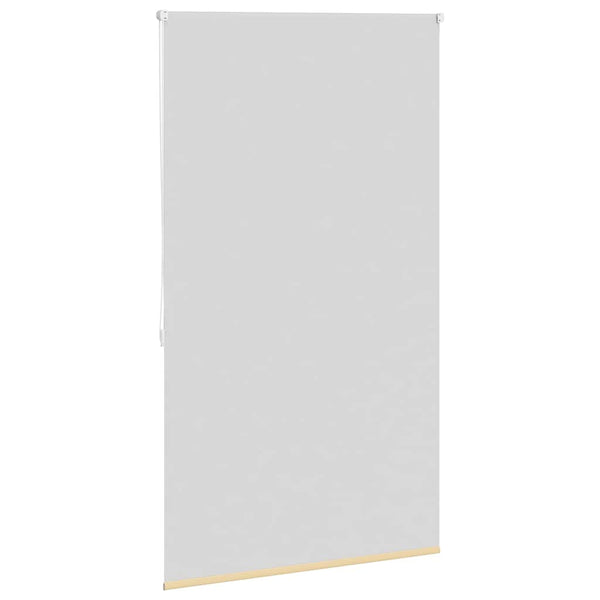 vidaXL Blackout Roller Blind 124.4 x 175 cm, Fabric Width 120 cm, Beige