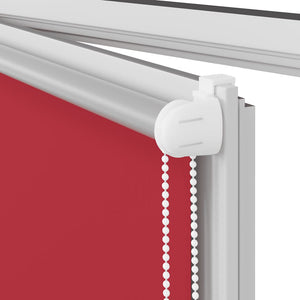 vidaXL Blackout Blind 124.4 x 175 cm, fabric width 120 cm, red