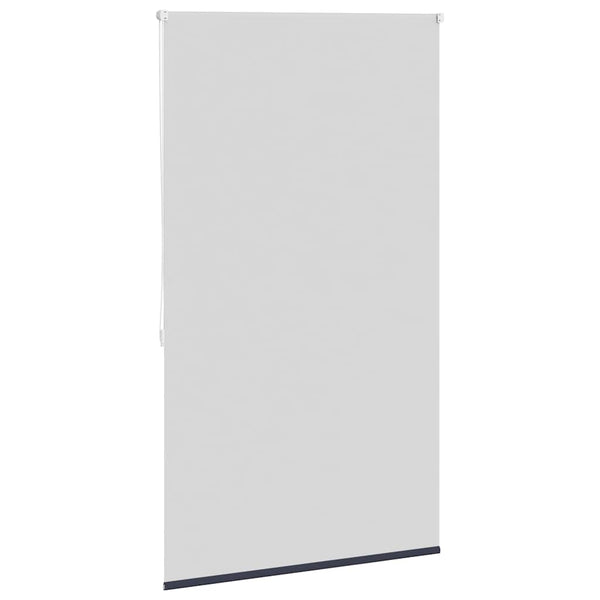 vidaXL Blackout Roller Blind 124.4 x 175 cm, Fabric Width 120 cm, Navy Blue