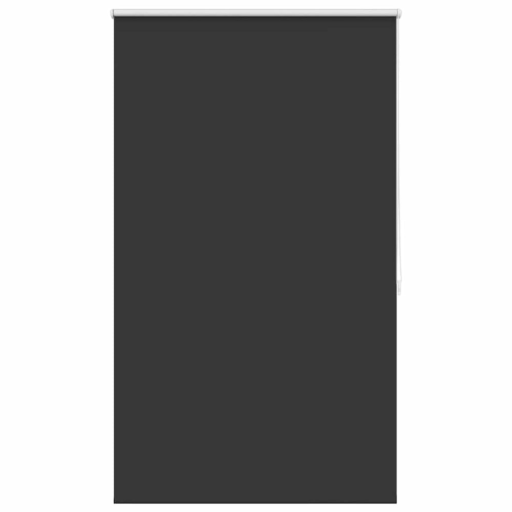 vidaXL Blackout Blind 124.4 x 175 cm, fabric width 120 cm, black