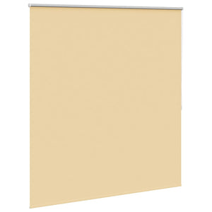 vidaXL Blackout Roller Blind 144.4 x 175 cm, fabric width 140 cm, beige