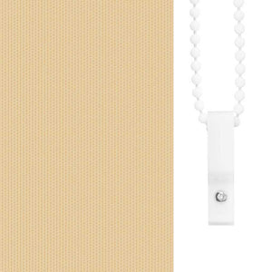 vidaXL Blackout Roller Blind 144.4 x 175 cm, fabric width 140 cm, beige