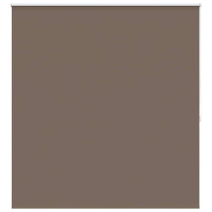 vidaXL Blackout Blind 144.4 x 175 cm, Fabric Width 140 cm, Coffee Brown