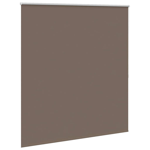 vidaXL Blackout Blind 144.4 x 175 cm, Fabric Width 140 cm, Coffee Brown