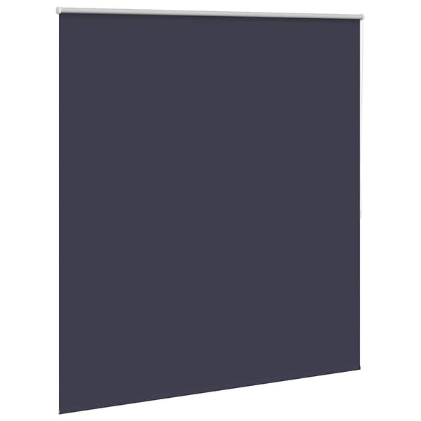 vidaXL Blackout Roller Blind 144.4 x 175 cm, Fabric Width 140 cm, Navy Blue