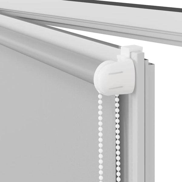 vidaXL Blackout Roller Blind 144.4 x 175 cm, fabric width 140 cm, grey