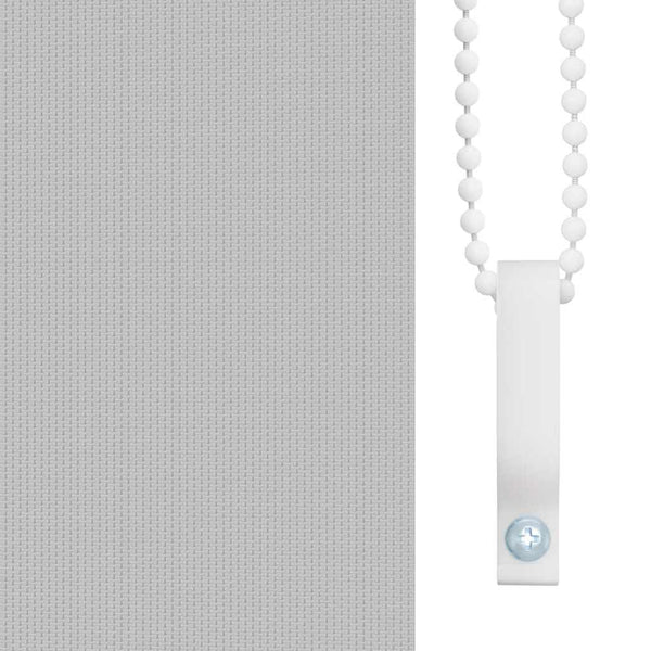 vidaXL Blackout Roller Blind 144.4 x 175 cm, fabric width 140 cm, grey