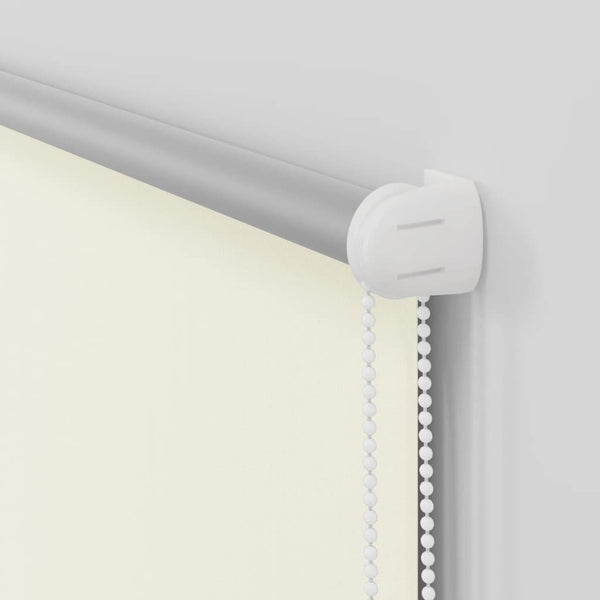 vidaXL Blackout Blind 164.4 x 175 cm, Fabric Width 160 cm, Off-White