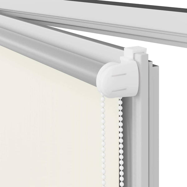 vidaXL Blackout Blind 164.4 x 175 cm, Fabric Width 160 cm, Off-White