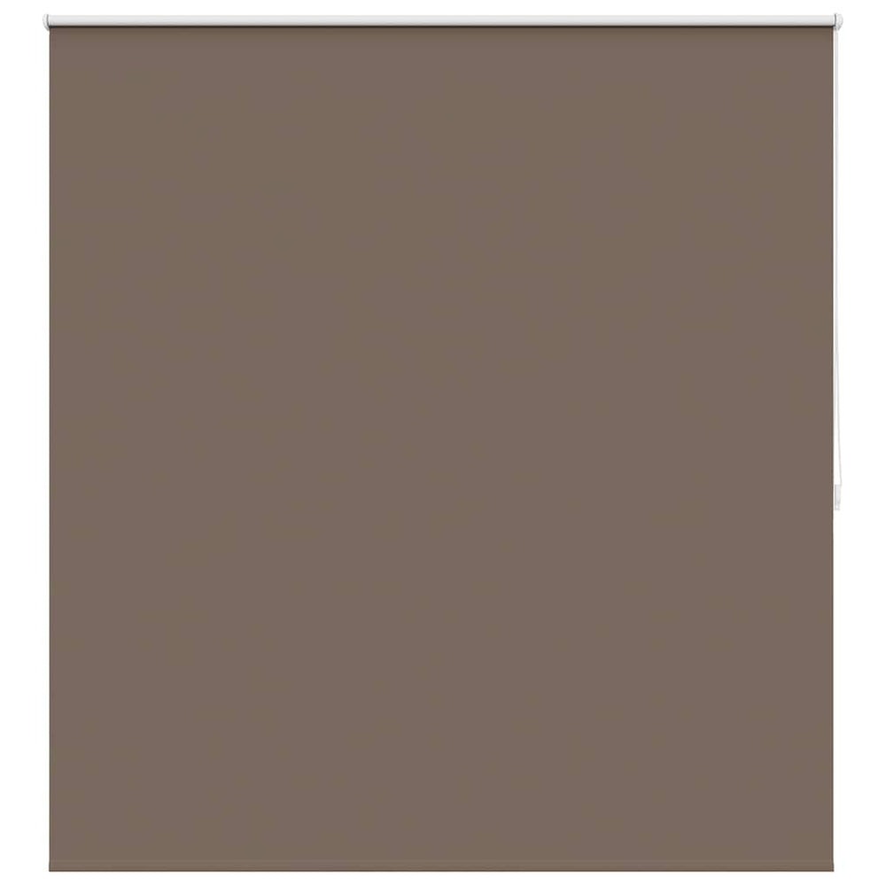 vidaXL Blackout Roller Blind 164.4 x 175 cm, Fabric Width 160 cm, Coffee Brown