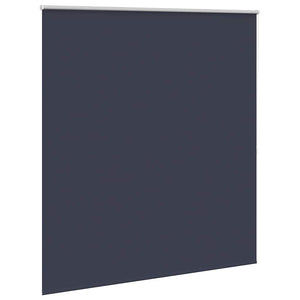 vidaXL Blackout Roller Blind 164.4 x 175 cm, Fabric Width 160 cm, Navy Blue