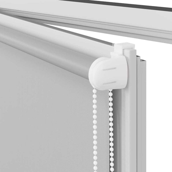 vidaXL Blackout Blind 164.4 x 175 cm, Fabric Width 160 cm, Grey