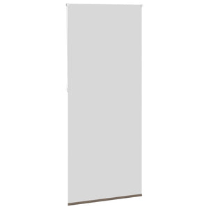 vidaXL Blackout Blind 84.4 x 230 cm, Fabric Width 80 cm, Coffee Brown