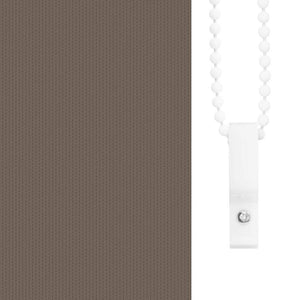 vidaXL Blackout Blind 84.4 x 230 cm, Fabric Width 80 cm, Coffee Brown