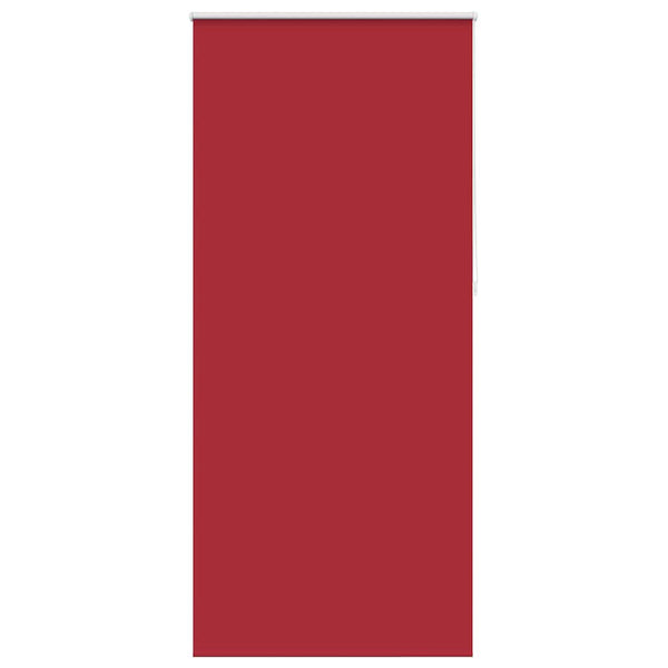 vidaXL Blackout Roller Blind 84.4 x 230 cm, Fabric Width 80 cm, Red