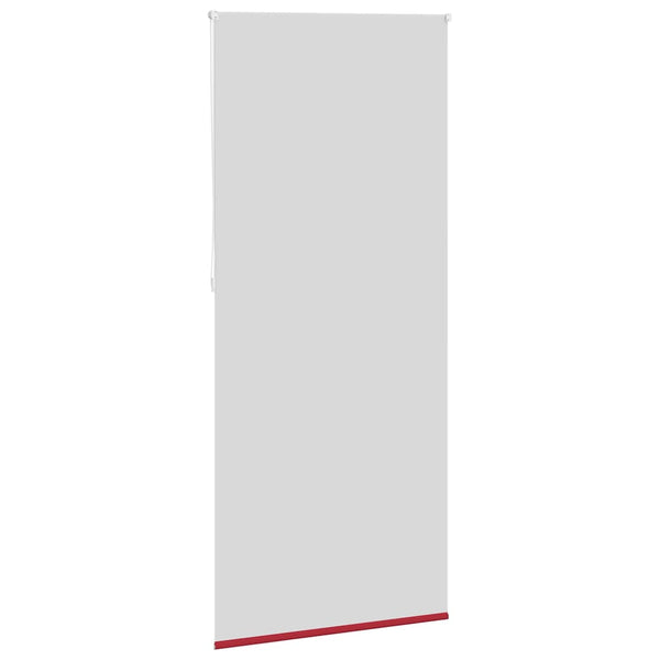 vidaXL Blackout Roller Blind 84.4 x 230 cm, Fabric Width 80 cm, Red