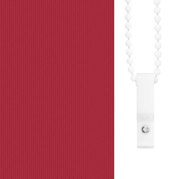 vidaXL Blackout Roller Blind 84.4 x 230 cm, Fabric Width 80 cm, Red