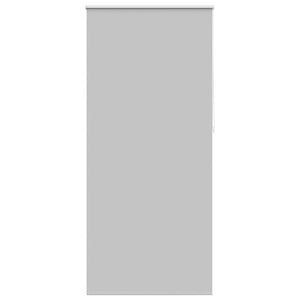 vidaXL Blackout Roller Blind 84.4 x 230 cm, Fabric Width 80 cm, Grey