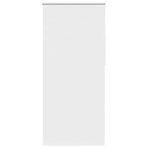 vidaXL Blackout Blind 104.4 x 230 cm, fabric width 100 cm, white