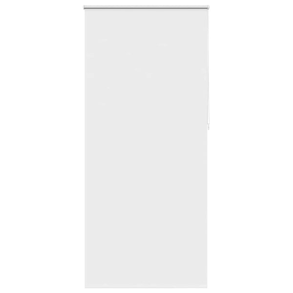 vidaXL Blackout Blind 104.4 x 230 cm, fabric width 100 cm, white