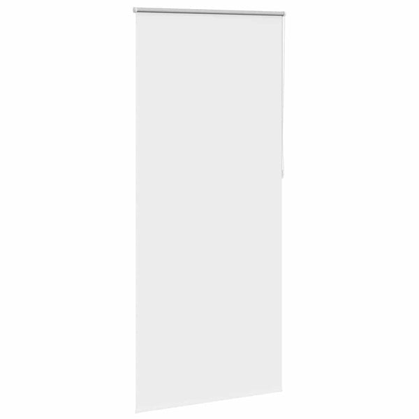 vidaXL Blackout Blind 104.4 x 230 cm, fabric width 100 cm, white