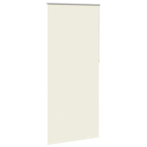 vidaXL Blackout Roller Blind 104.4 x 230 cm, Fabric Width 100 cm, Off-White