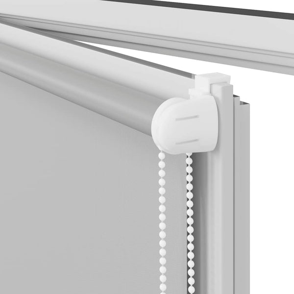 vidaXL Blackout Blind 104.4 x 230 cm, fabric width 100 cm, grey