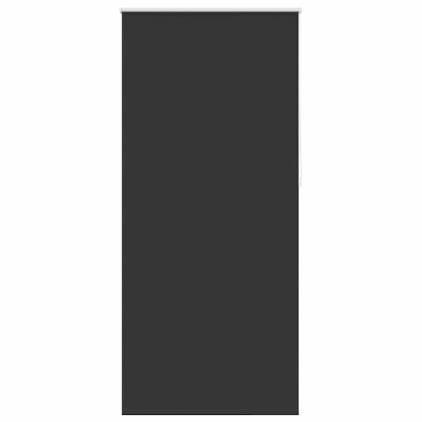 vidaXL Blackout Blind 104.4 x 230 cm, fabric width 100 cm, black