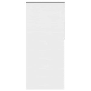vidaXL Blackout Roller Blind 124.4 x 230 cm, Fabric Width 120 cm, White