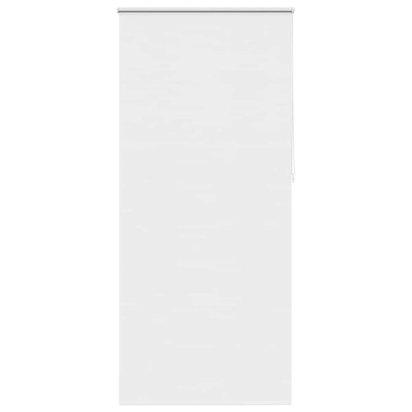 vidaXL Blackout Roller Blind 124.4 x 230 cm, Fabric Width 120 cm, White