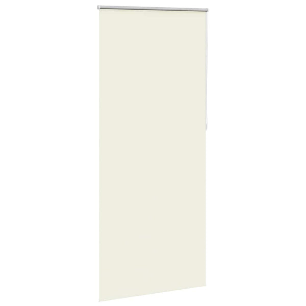 vidaXL Blackout Roller Blind 124.4 x 230 cm, fabric width 120 cm, Off-white