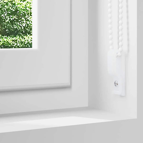 vidaXL Blackout Roller Blind 124.4 x 230 cm, fabric width 120 cm, Off-white