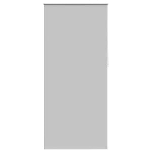 vidaXL Blackout Roller Blind 124.4 x 230 cm, Fabric Width 120 cm, Grey